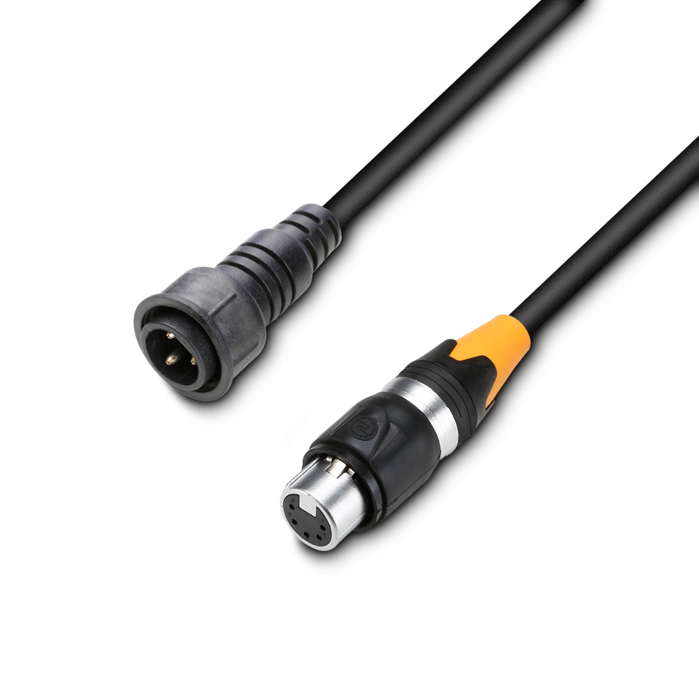 Cameo DMX 5 AD OUT IP65 - Adaptador DMX OUT para LED IP-PAR, 5 pines, 1,0 m