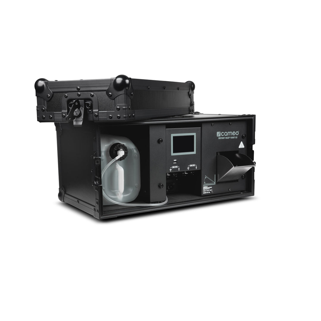 Cameo INSTANT HAZE 1500 T G2 - Hazer de touring con control por microprocesador