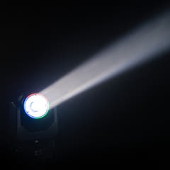 Cameo MOVO BEAM 200 - Cabeza móvil beam con rotación infinita y aro LED