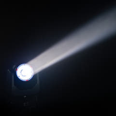 Cameo MOVO BEAM 200 - Cabeza móvil beam con rotación infinita y aro LED