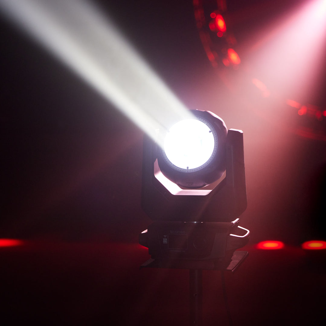 Cameo MOVO BEAM 200 - Cabeza móvil beam con rotación infinita y aro LED