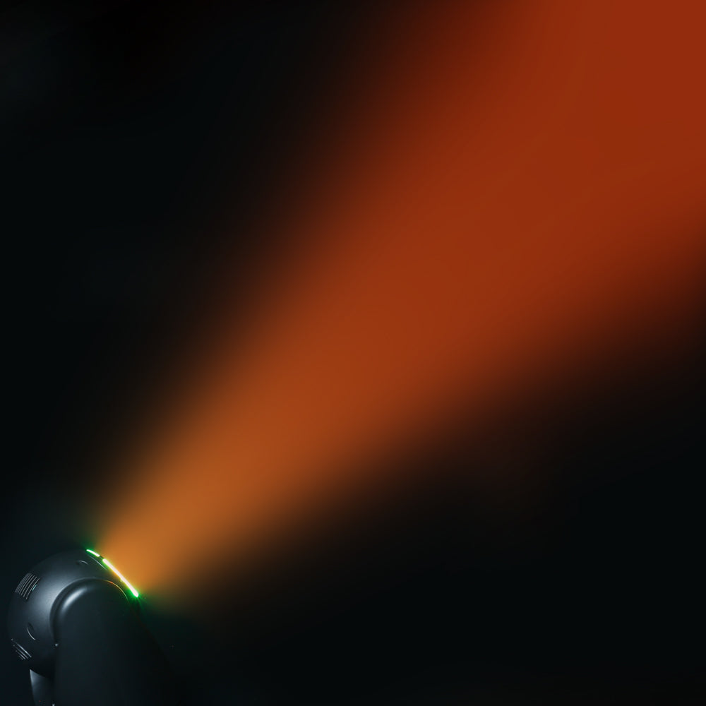 Cameo MOVO BEAM Z100 - Cabeza móvil beam con rotación ilimitada, aro LED y zoom