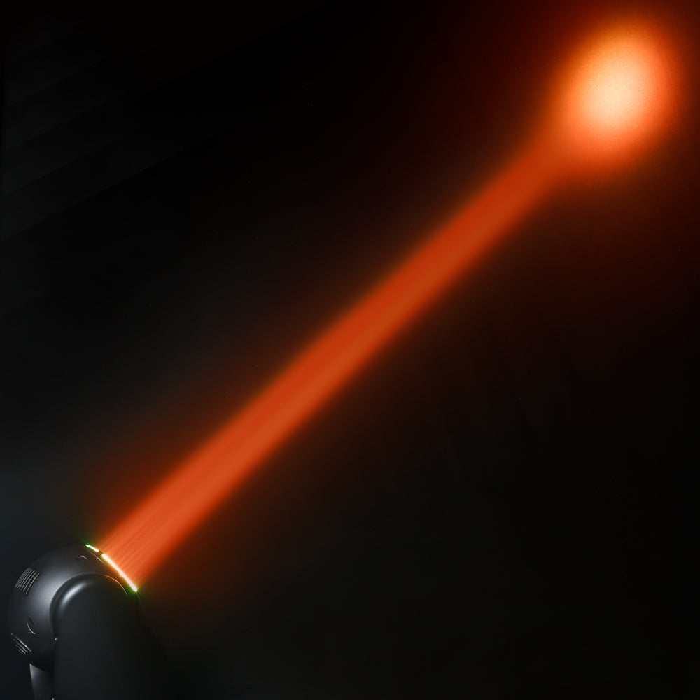 Cameo MOVO BEAM Z100 - Cabeza móvil beam con rotación ilimitada, aro LED y zoom
