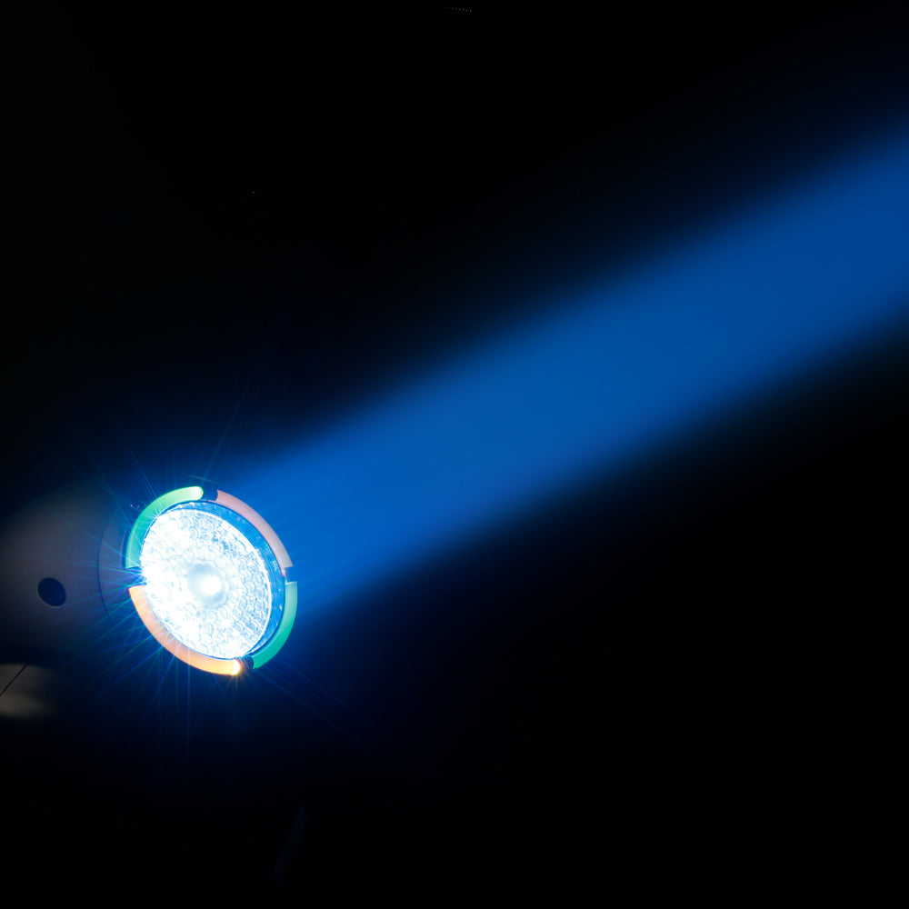 Cameo MOVO BEAM Z100 - Cabeza móvil beam con rotación ilimitada, aro LED y zoom