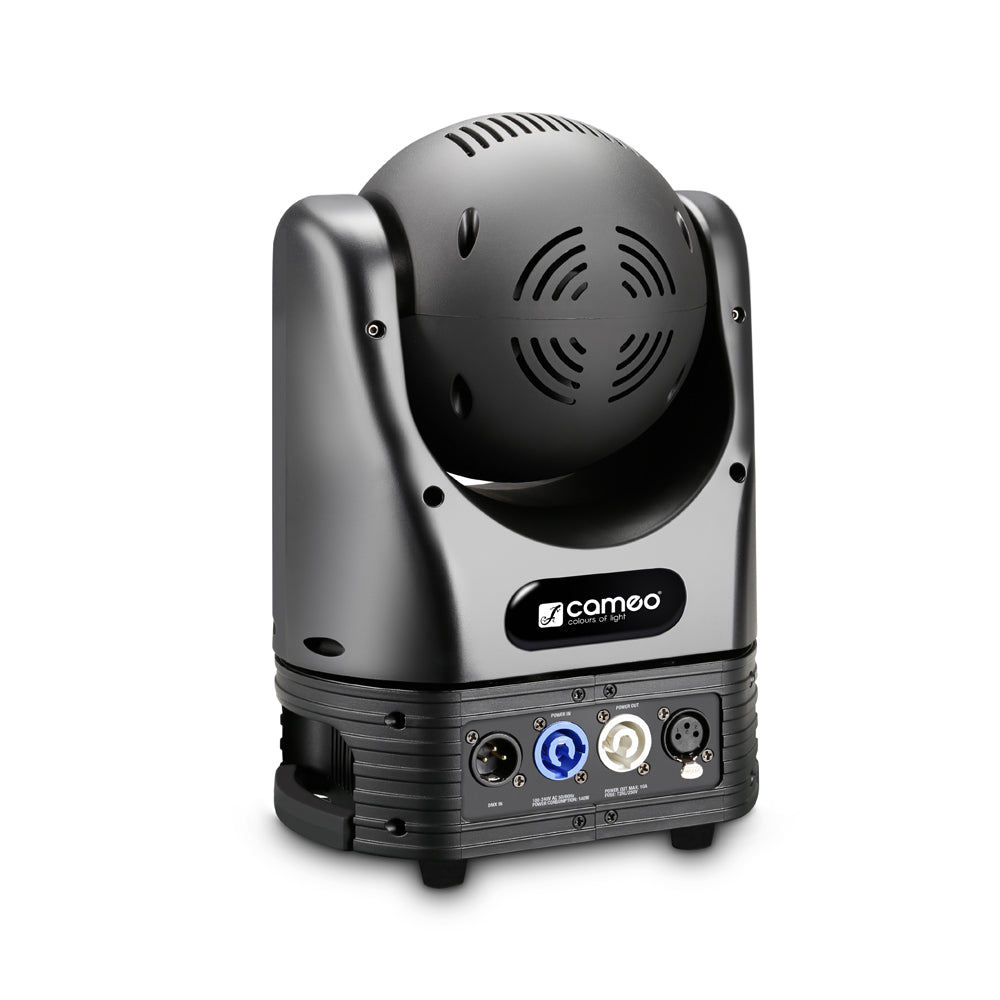 Cameo MOVO BEAM Z100 - Cabeza móvil beam con rotación ilimitada, aro LED y zoom