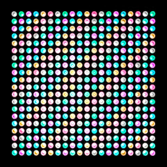 Cameo MATRIX PANEL 10 W RGB - Panel matriz LED RGB 5 x 5 con control individual de píxeles