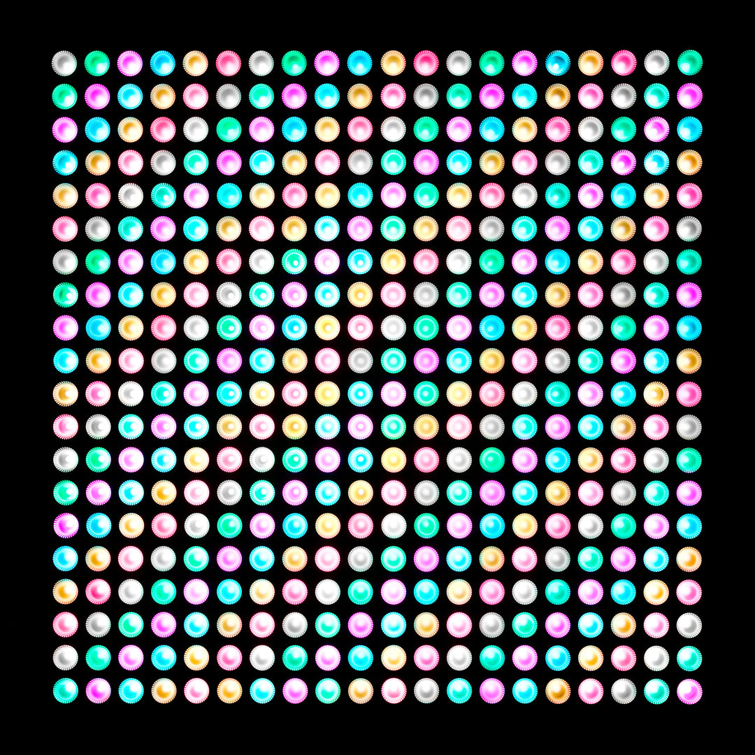 Cameo MATRIX PANEL 10 W RGB - Panel matriz LED RGB 5 x 5 con control individual de píxeles