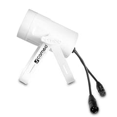 Cameo Q-SPOT 15 RGBW WH - spot compacto con LED RGBW de 15 W en carcasa blanca