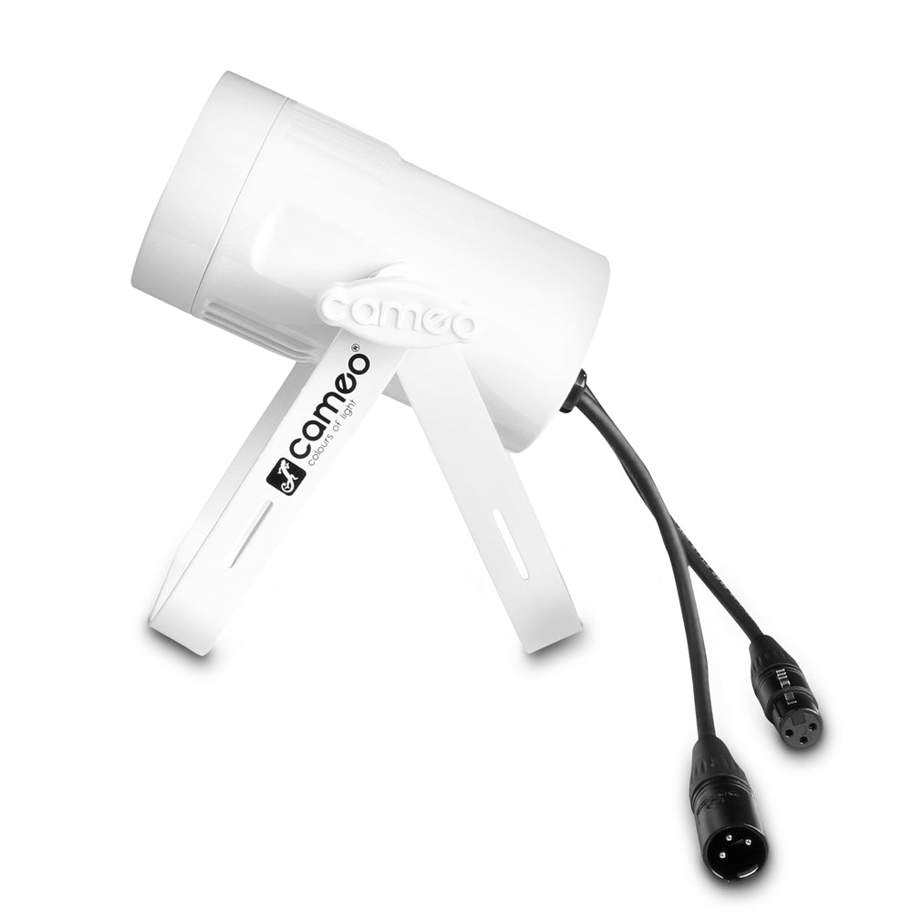 Cameo Q-SPOT 15 RGBW WH - spot compacto con LED RGBW de 15 W en carcasa blanca