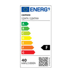 Cameo Q-SPOT 40 TW - spot compacto con LED blanco ajustable de 40 W, en negro