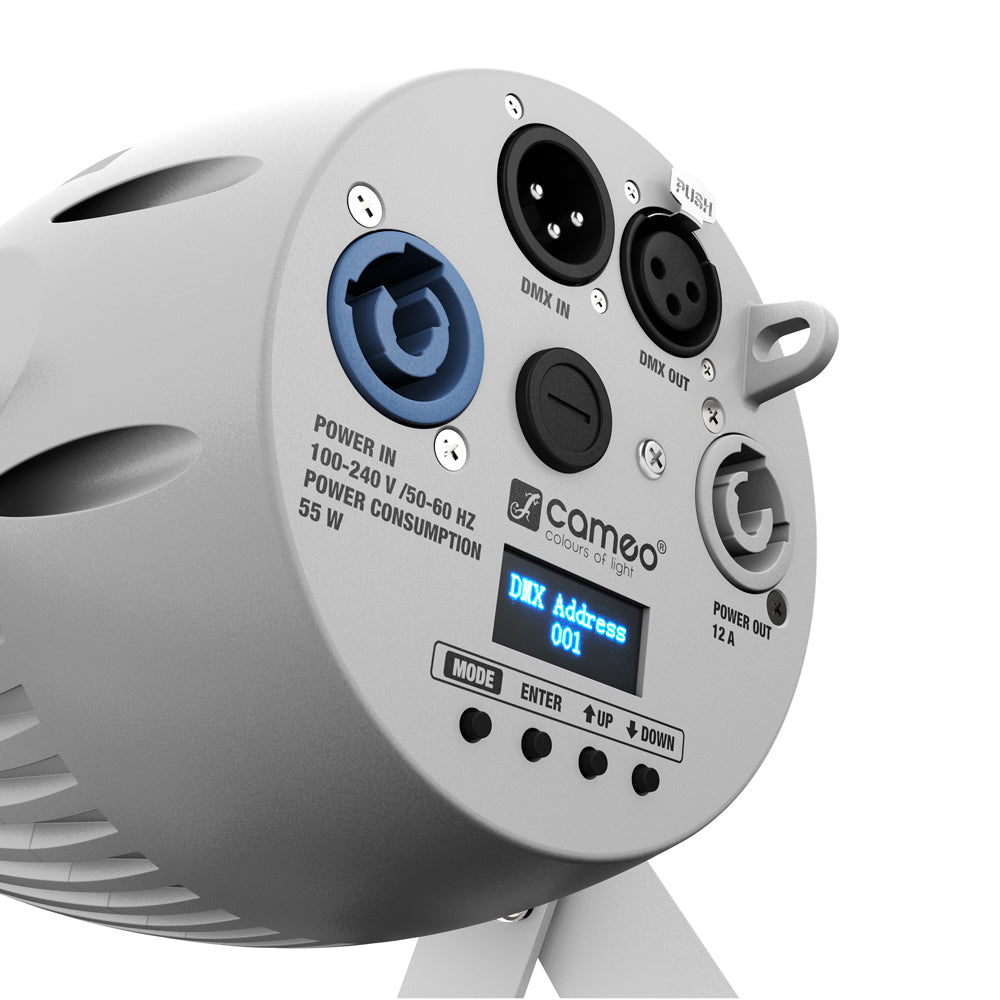 Cameo Q-SPOT 40 WW WH - spot compacto con LED WW de 40 W en acabado blanco
