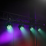 Cameo ROOT® PAR 4 SÆT 1 - Sæt inklusive 4 x CLROOTPAR4 inkl. IR-fjernbetjening (CLPFLAT1REMOTE)