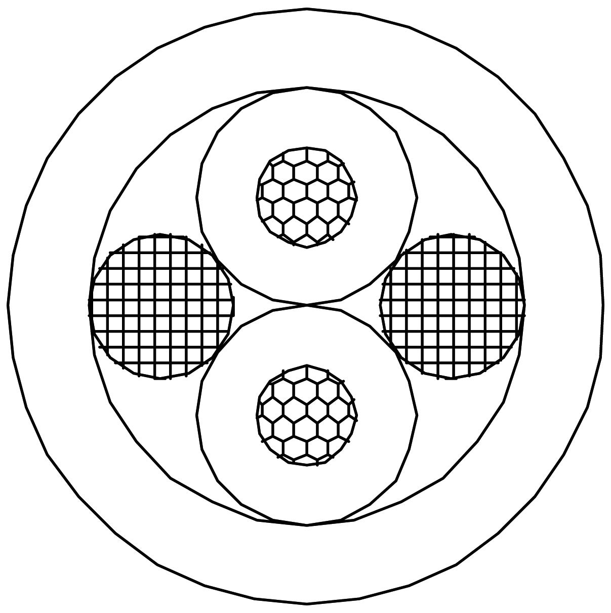 ProCab højttalerkabel BC rund 2 x 0,75 mm² 100 meter