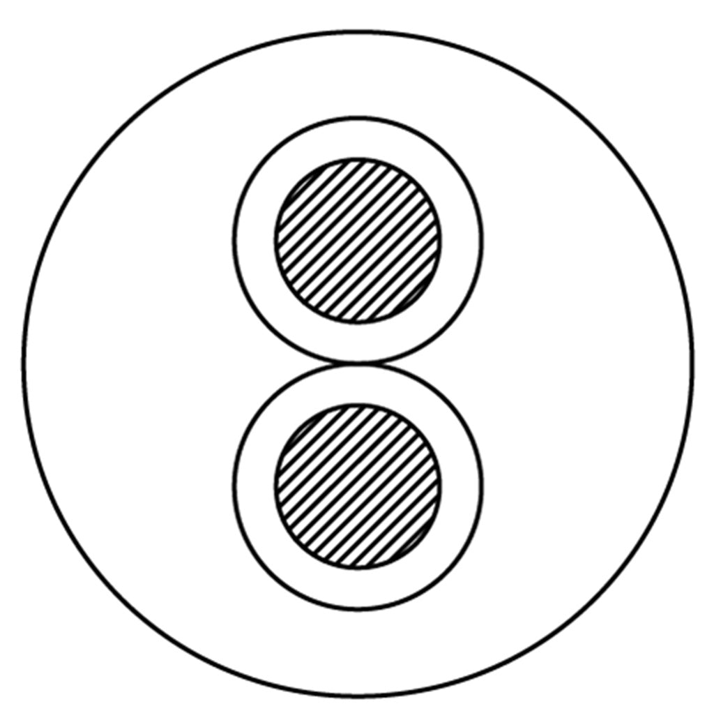 ProCab højttalerkabel  EN50399 2 x 4 mm² 100 meter (CLS240-B2CA-1)