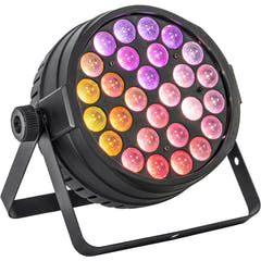 AFX RGBW Led Par con Zoom (28x10W)