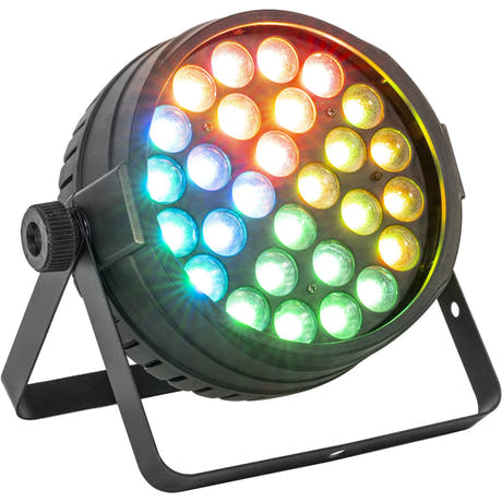 AFX RGBW Led Par con Zoom (28x10W)