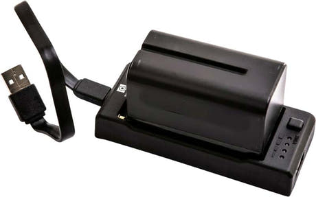 Nanlite CN-58 2-1 Cargador para baterías tipo NP