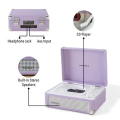 Crosley Cruiser Reproductor de CD, Lavanda
