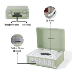 Reproductor de CD Crosley Cruiser, Mint