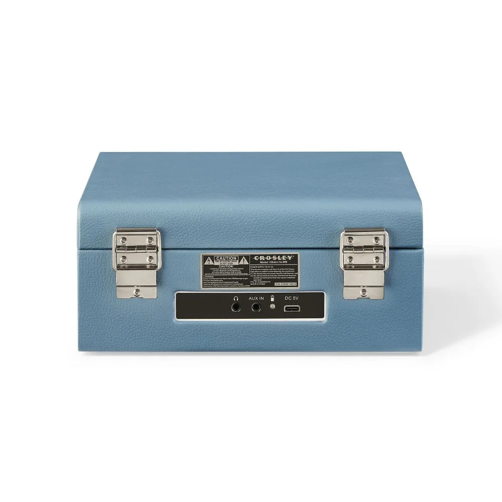Reproductor de CD Crosley Voyager, Washed Blue