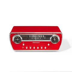 Tocadiscos Crosley Powel CR6047A 7 en 1 con Bluetooth, CD y radio