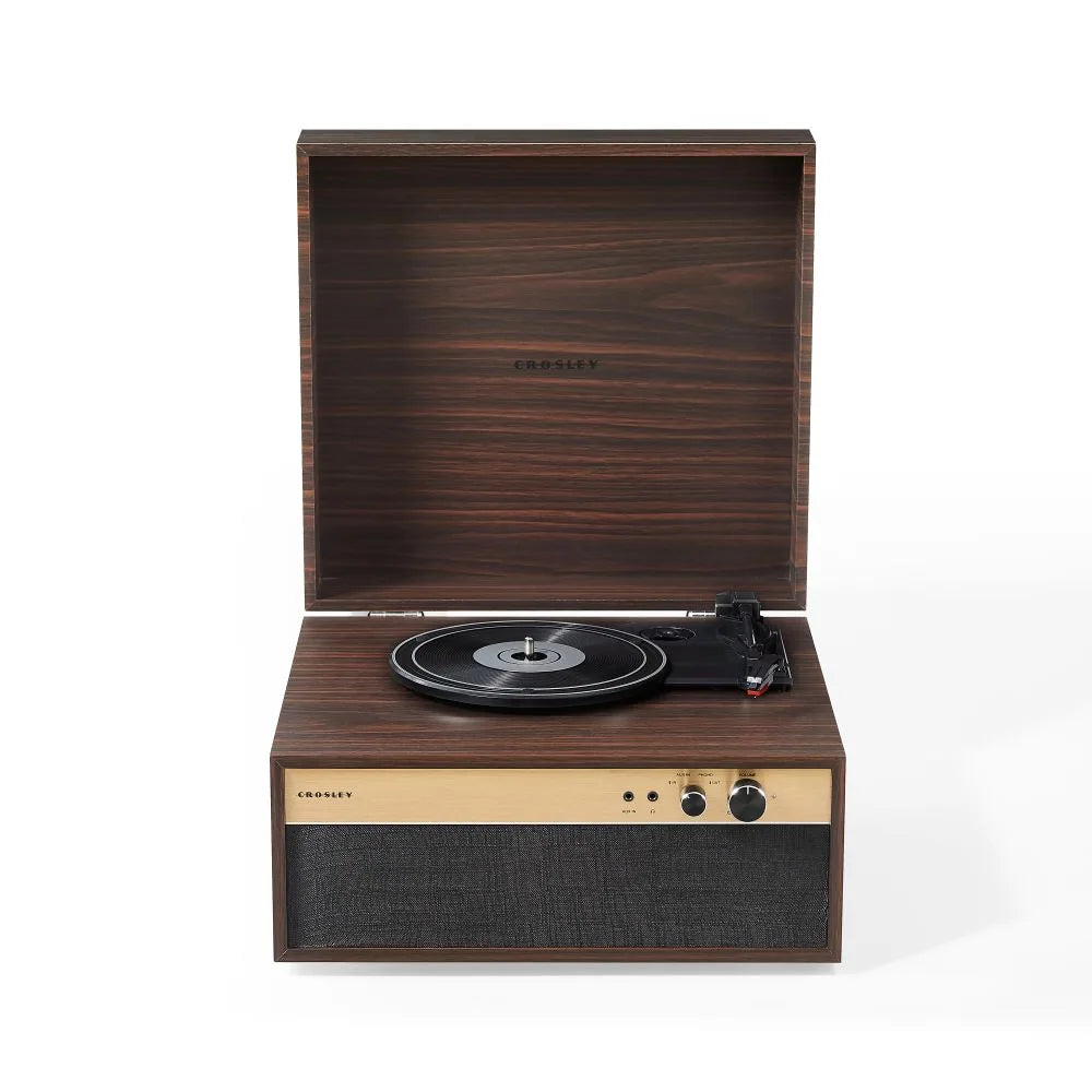Crosley Jasper retro Tocadiscos, Nogal
