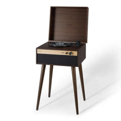 Crosley Jasper retro Tocadiscos, Nogal
