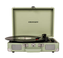 Crosley Cruiser Plus Tocadiscos Tovejs Bluetooth (Menta)