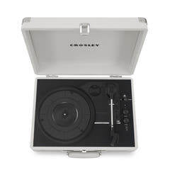 Crosley Cruiser Plus Tocadiscos Bluetooth bidireccional (White Sand)