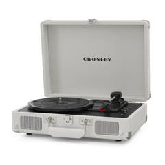 Crosley Cruiser Plus Tocadiscos Bluetooth bidireccional (White Sand)