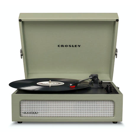 Crosley Voyager Tocadiscos Tovejs Bluetooth (Salvia)