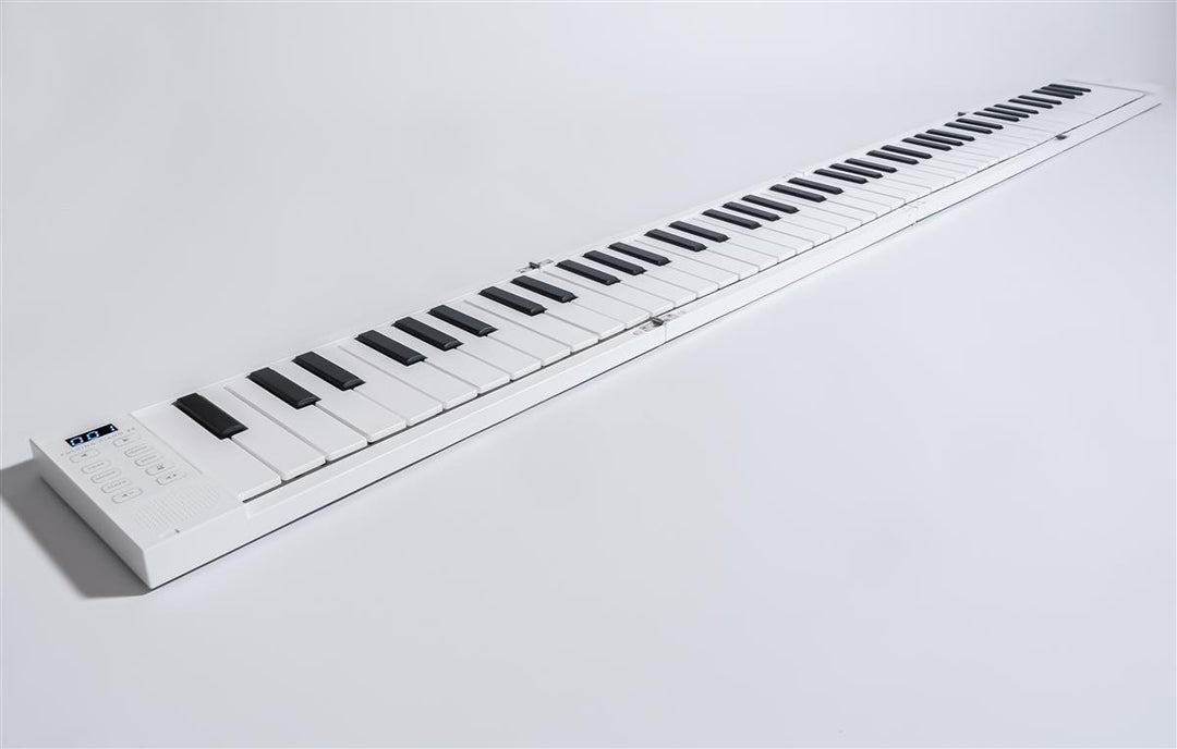 Carry-On Folding Piano 88 Teclados (Hvid)