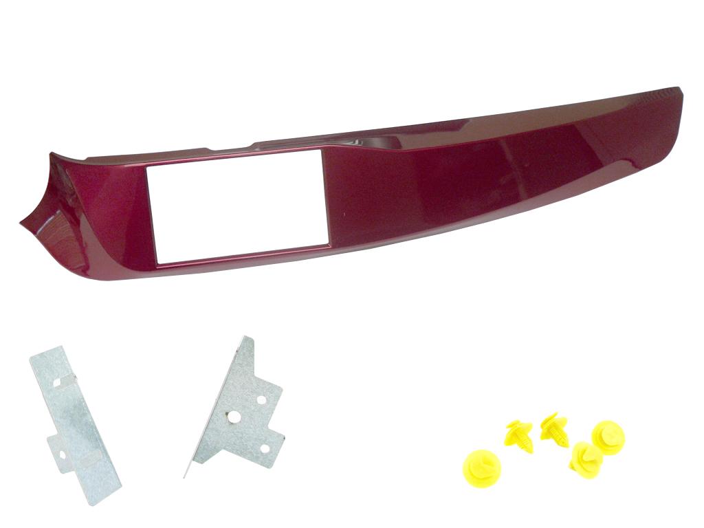 2-DIN Marco para Alfa Romeo Giulietta (Rojo)