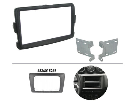 2-DIN Marco para Dacia