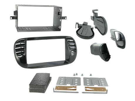 21CT23FT13 2-DIN Marco para Fiat 500