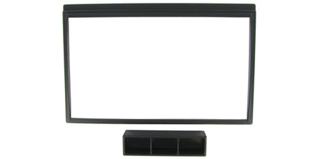 CT23NS08 2-DIN Marco para Nissan Micra