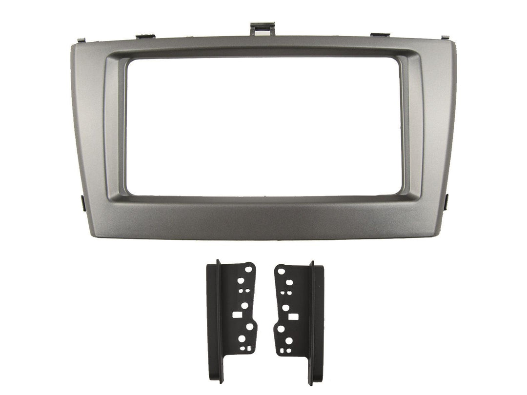 Marco 2-DIN para Toyota Avensis T27 (Plata)