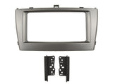 Marco 2-DIN para Toyota Avensis T27 (Plata)