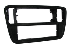 1-DIN KIT para Mii, Citigo y Up (Negro Mate)