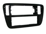 1-DIN KIT para Mii, Citigo y Up (Negro Mate)
