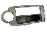 Marco 1-DIN para Toyota Yaris 11-14 (Plata)