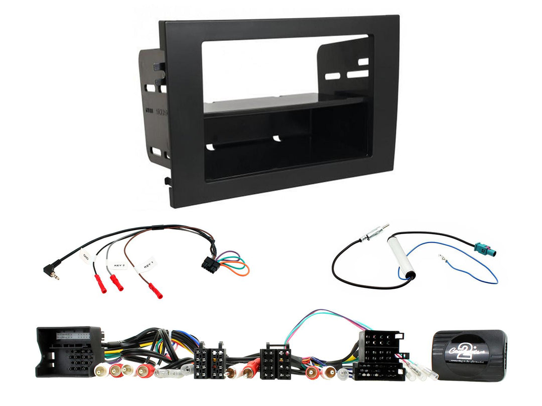 CTKAU09 1-DIN Kit de montaje para Audi A4 2001-2008