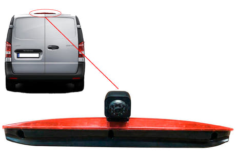 Cámara trasera para Mercedes Vito 2015-