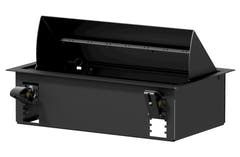 Caymon Caja de suelo CASY para 8 marcos, Negra