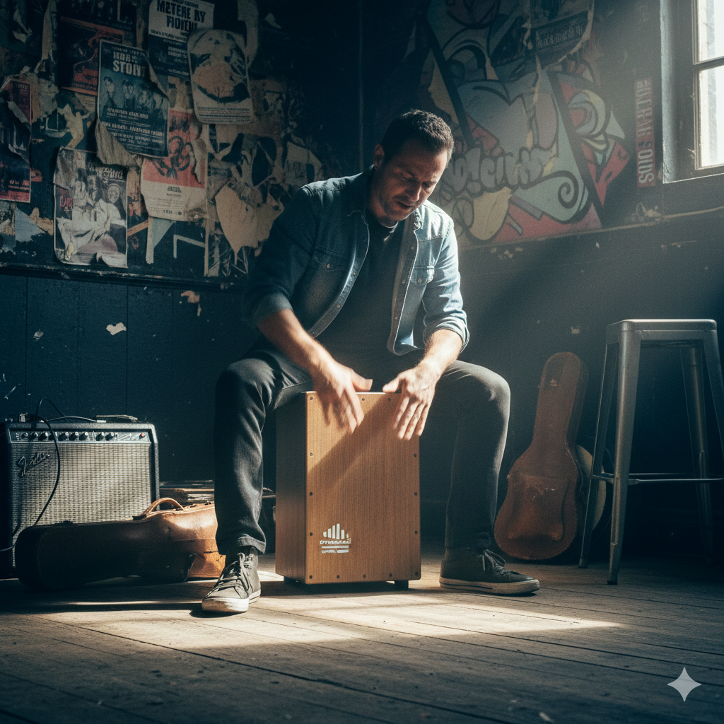 Grooveland Cajón (Cebra)