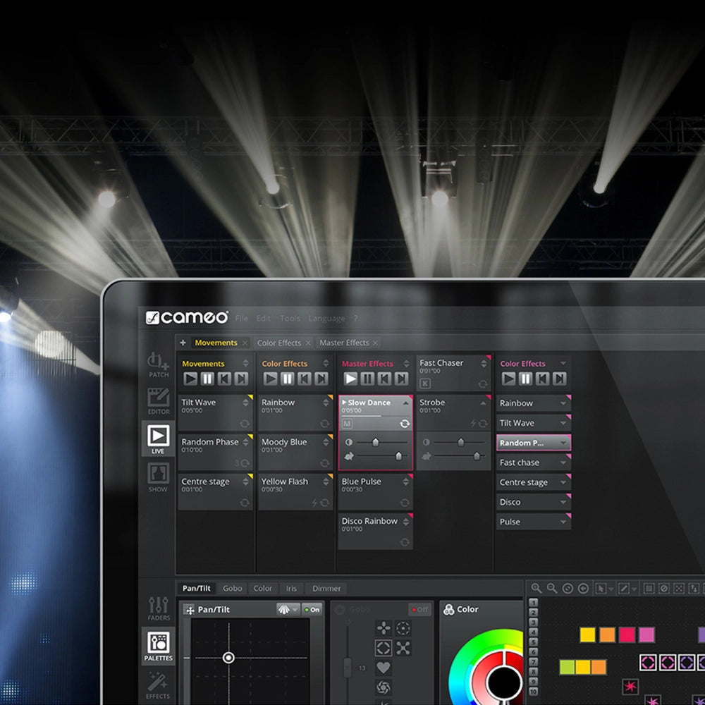 Cameo DVC CUE USB-DMX Interface y Software