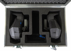 Case-It Flightcase para 2 uds. Eurolite Cat-80
