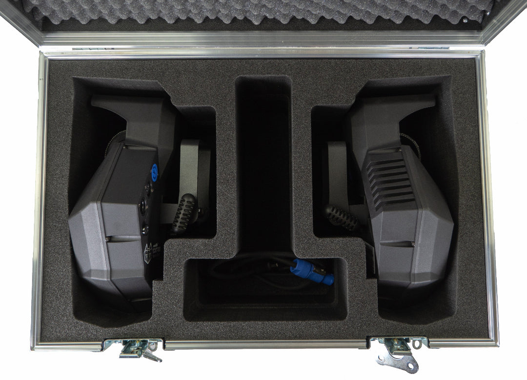 Case-It Flightcase para 2 uds. Eurolite Cat-80