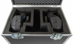 Case-It Flightcase para 2 uds. Eurolite Cat-80