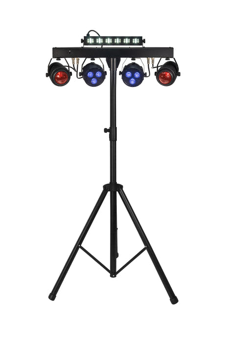 Marconi Castor Party Lyspakke (wash, strobe, UV, ball)
